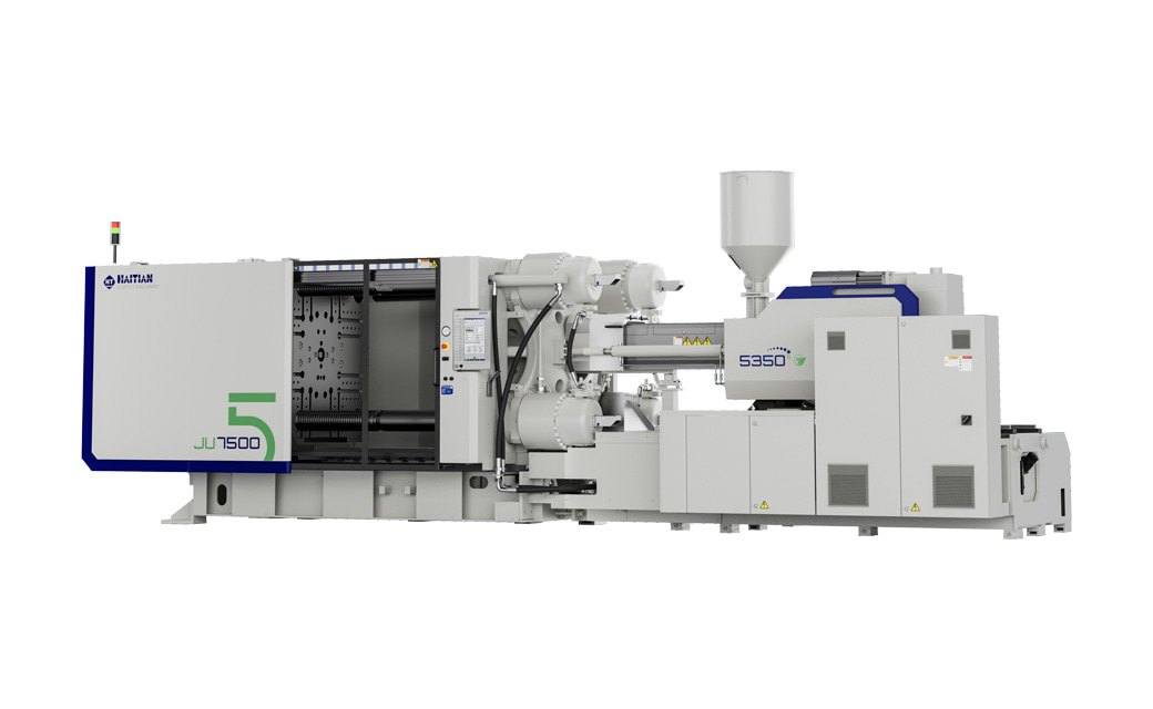 Haitian Jupiter 5 Serie. Zwei-Platten-Spritzgießmaschine mit servo-hydraulischem Antrieb 